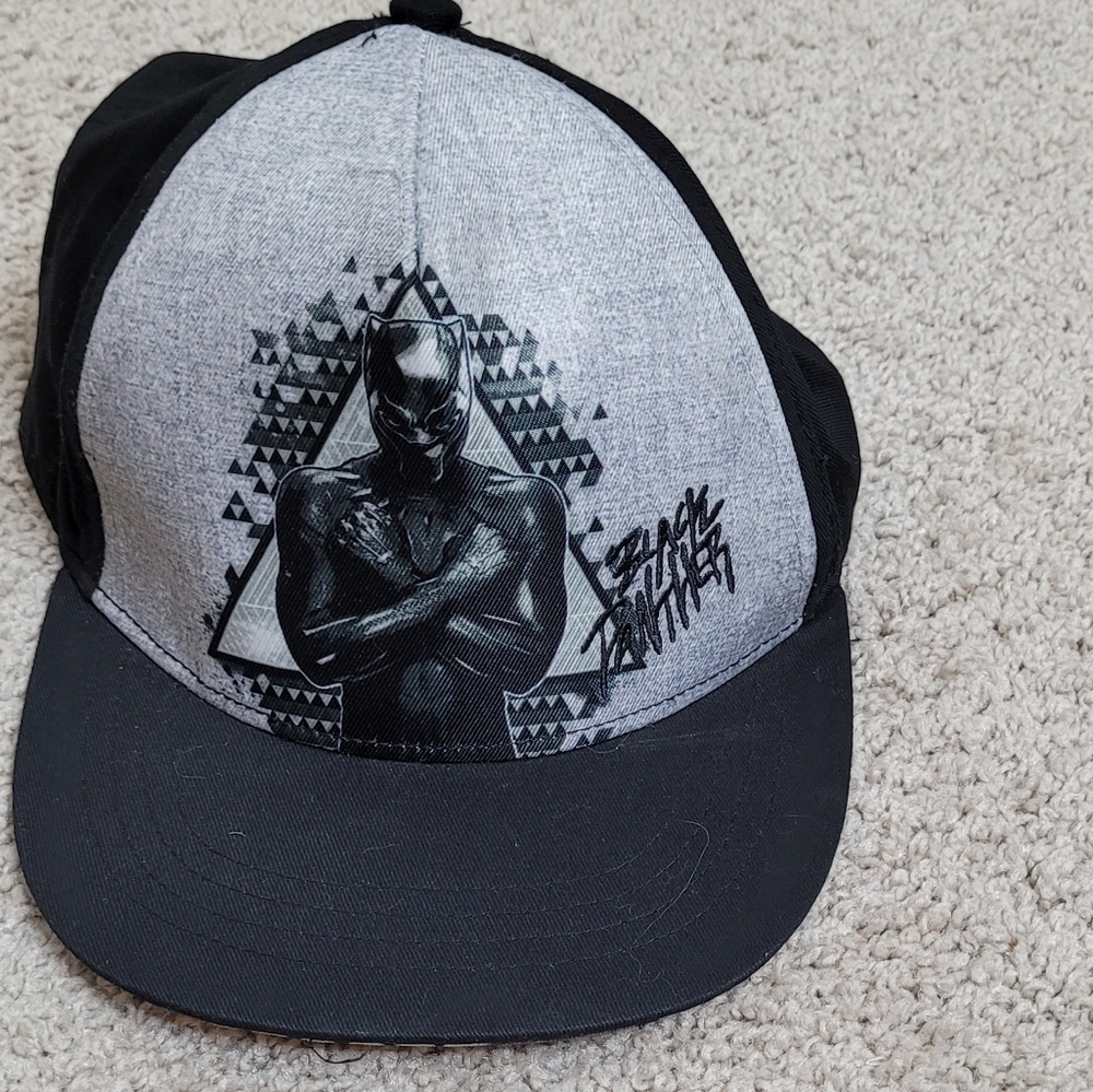 Kids Black Panther Trucker Hat